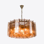 Berlin Chandelier Amber Glass 35