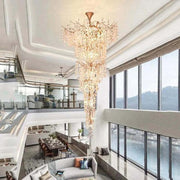 Long Vine Staircase Chandelier 78.7