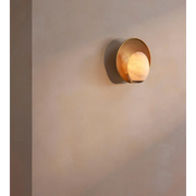 Egg Alabaster Sconces