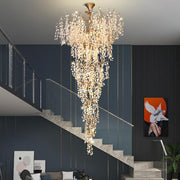Long Vine Staircase Chandelier 78.7
