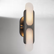 Hopkins Alabaster Sconce 9