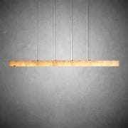 Halima Linear Alabaster LED Chandelier – 64