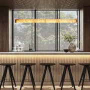 Halima Linear Alabaster LED Chandelier – 64