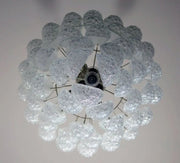Murano Chandelier – Drop – 52 glasses – Transparent