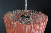 Murano Chandelier – 163 prisms – Pink
