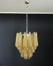 Murano Chandelier – Drop – 41 glasses – Amber