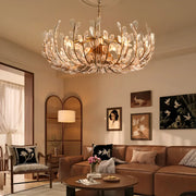 Adela 8 Light Chandelier 32“ -Kimoylights