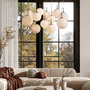 Casen Glass Round Chandelier 20