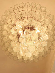 Murano Chandelier – 78 tubes – Transparent