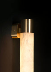 Levi Alabaster Wall Sconce 40