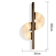 Modern Alabaster Wall Sconce