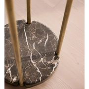 Minimalist Marble & Brass Floor Lamp