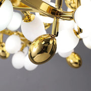 Modern Artistic Linear Grape Chandelier