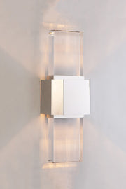Montreal Minimalist Glass Sconce