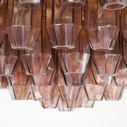Prismatico Amethyst Glass Ceiling Lamp 35