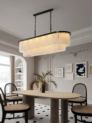 Natural Alabaster Chandelier