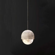 Alabaster Moonlight Pendant