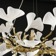 Ginkgo Rectangle Chandelier 55