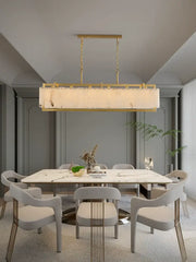 Rectangle Alabaster Chandelier