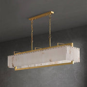 Rectangle Alabaster Chandelier
