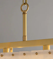 Rectangle Alabaster Chandelier