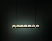 Ouranos II Linear Chandelier