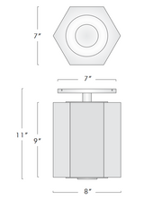 Maubec Flush Mount