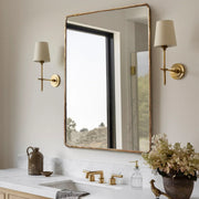 Hand-Forged Metal Mirror