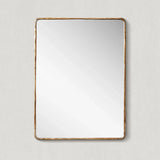 Hand-Forged Metal Mirror