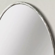 Hand-Forged Metal Round Mirror